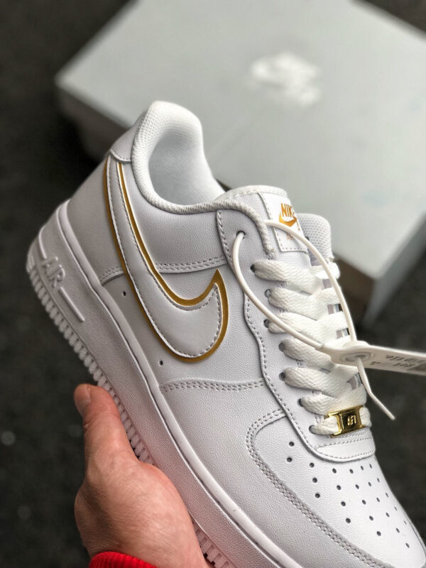 Nike Air Force 1 Low WMNS Golden Swoosh White For Sale