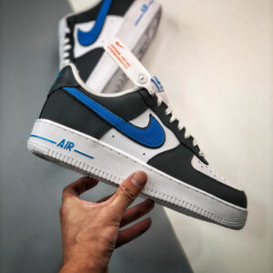 Nike Air Force 1 Low White Grey Blue FB3360-100 For Sale