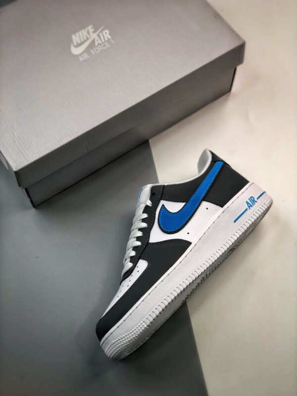 Nike Air Force 1 Low White Grey Blue FB3360-100 For Sale