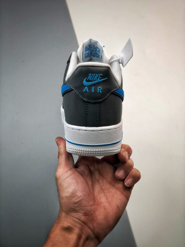 Nike Air Force 1 Low White Grey Blue FB3360-100 For Sale