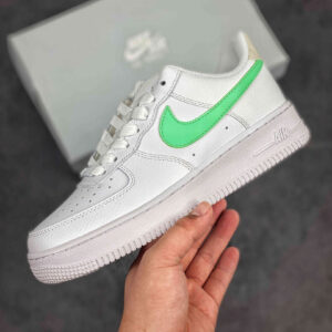 Nike Air Force 1 Low White Light Bone-Green Glow For Sale