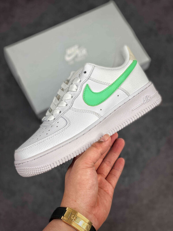 Nike Air Force 1 Low White Light Bone-Green Glow For Sale