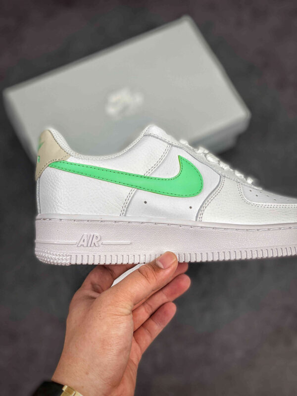 Nike Air Force 1 Low White Light Bone-Green Glow For Sale