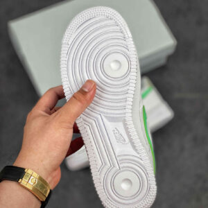 Nike Air Force 1 Low White Light Bone-Green Glow For Sale