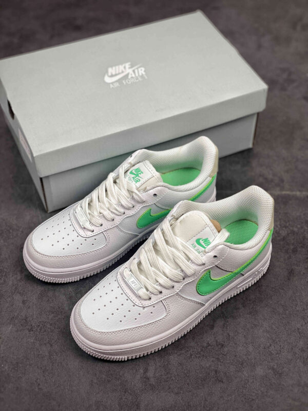 Nike Air Force 1 Low White Light Bone-Green Glow For Sale