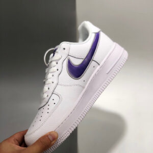 Nike Air Force 1 Low White Purple Sale Off