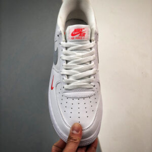 Nike Air Force 1 Low White Red Grey FD9772-100 For Sale