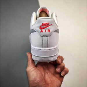 Nike Air Force 1 Low White Red Grey FD9772-100 For Sale