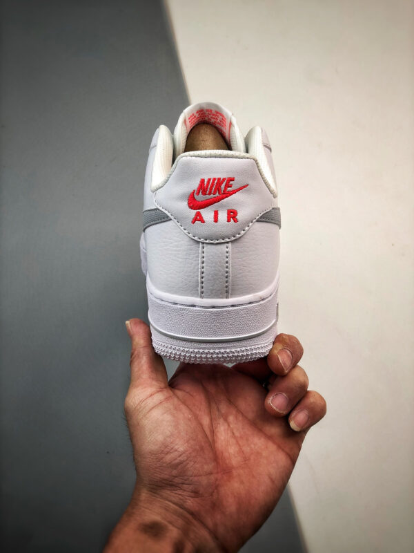 Nike Air Force 1 Low White Red Grey FD9772-100 For Sale