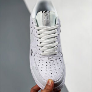 Nike Air Force 1 Low White Reflective Swooshes For Sale