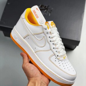 Nike Air Force 1 Low White White-Laser Orange For Sale