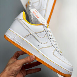 Nike Air Force 1 Low White White-Laser Orange For Sale