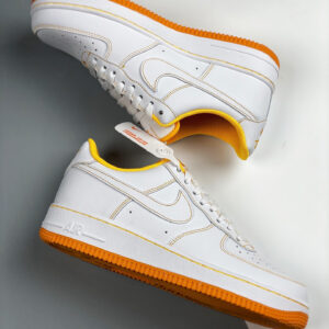 Nike Air Force 1 Low White White-Laser Orange For Sale