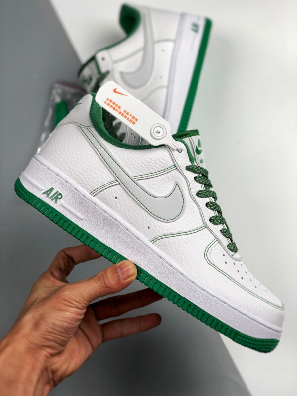 Nike Air Force 1 Low White White-Pine Green For Sale