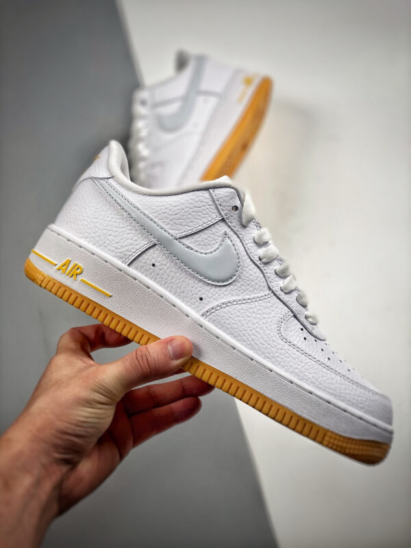 Nike Air Force 1 Low White Yellow Gum DZ4512-100 For Sale