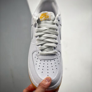 Nike Air Force 1 Low White Yellow Gum DZ4512-100 For Sale