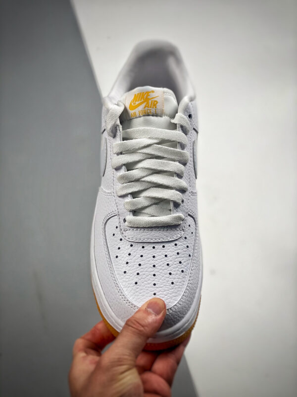 Nike Air Force 1 Low White Yellow Gum DZ4512-100 For Sale