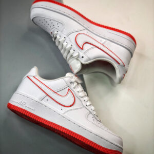 Nike Air Force 1 Low White and Orange DV0788-102 For Sale