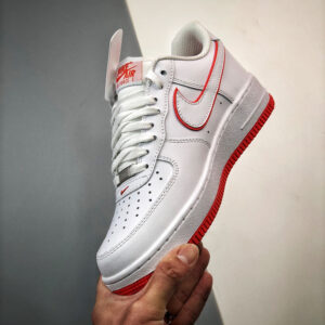 Nike Air Force 1 Low White and Orange DV0788-102 For Sale