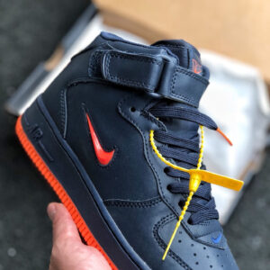 Nike Air Force 1 Mid New York Obsidian Black For Sale