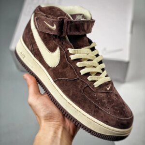 Nike Air Force 1 Mid QS Chocolate DM0107-200 For Sale