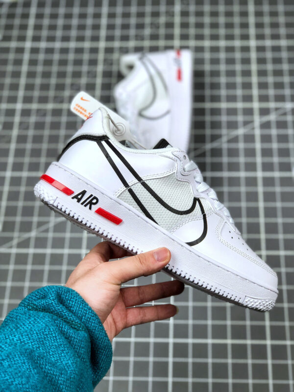 Nike Air Force 1 React DMSX White Black CD4366-100 For Sale