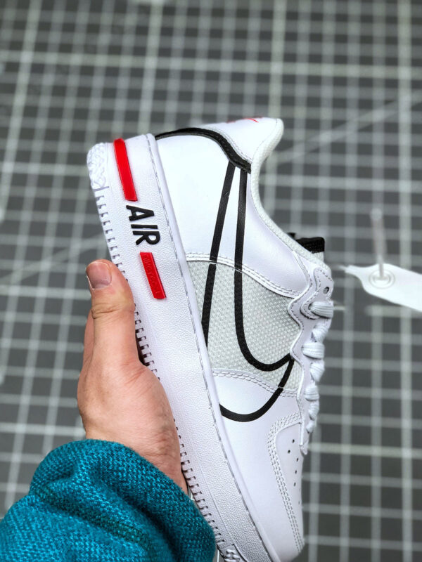 Nike Air Force 1 React DMSX White Black CD4366-100 For Sale