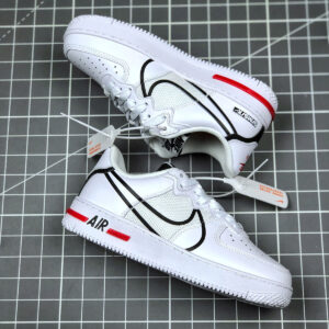 Nike Air Force 1 React DMSX White Black CD4366-100 For Sale