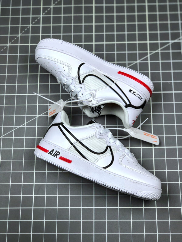 Nike Air Force 1 React DMSX White Black CD4366-100 For Sale