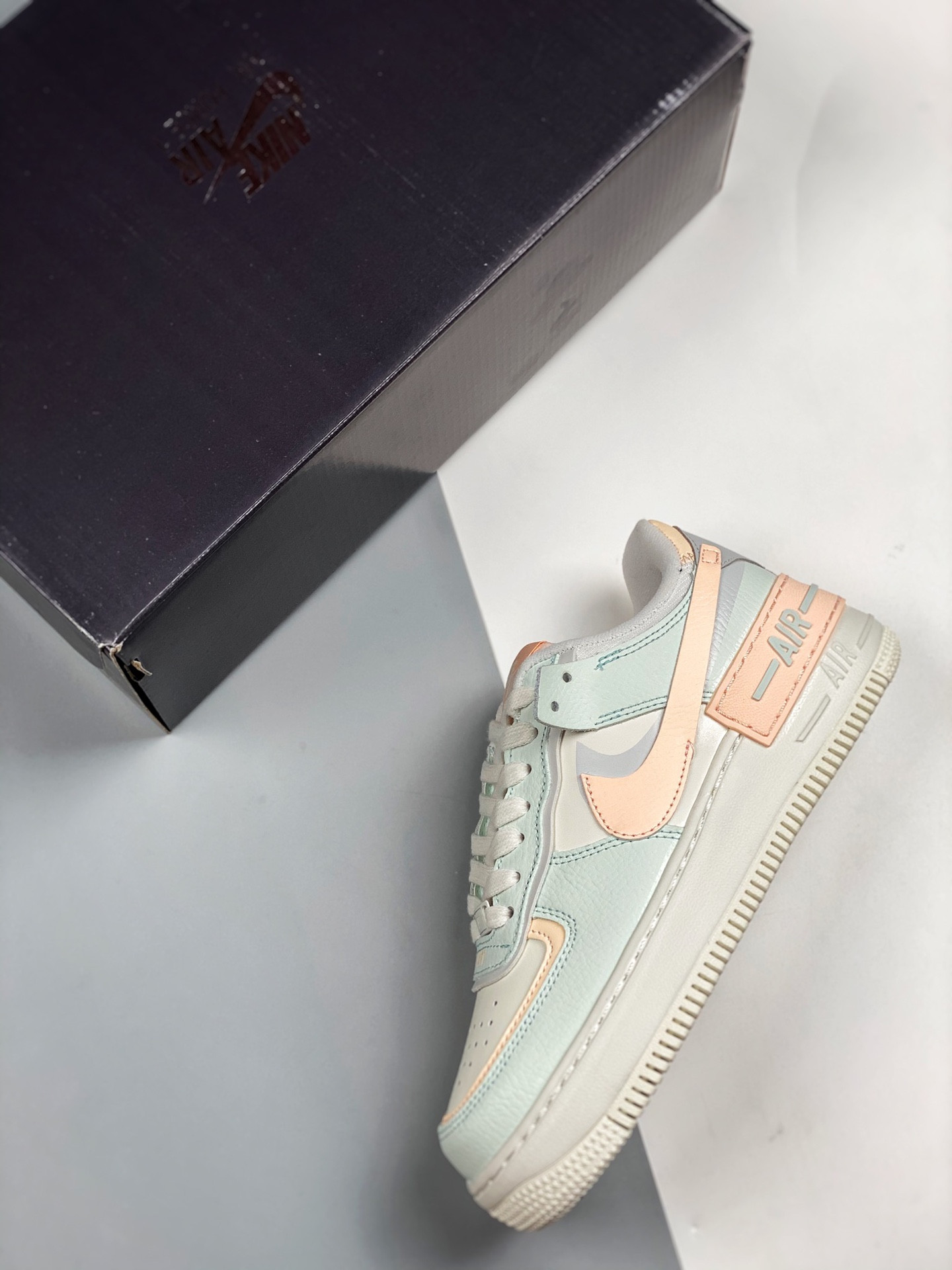 Nike Air Force 1 Shadow Barely Green Crimson Tint For Sale