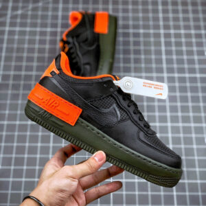 Nike Air Force 1 Shadow Halloween Black Orange For Sale