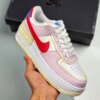 Nike Air Force 1 Shadow Pink White Yellow Red For Sale