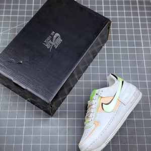 Nike Air Force 1 Shadow White Barely Volt Crimson Tint For Sale