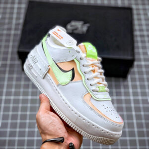 Nike Air Force 1 Shadow White Barely Volt Crimson Tint For Sale