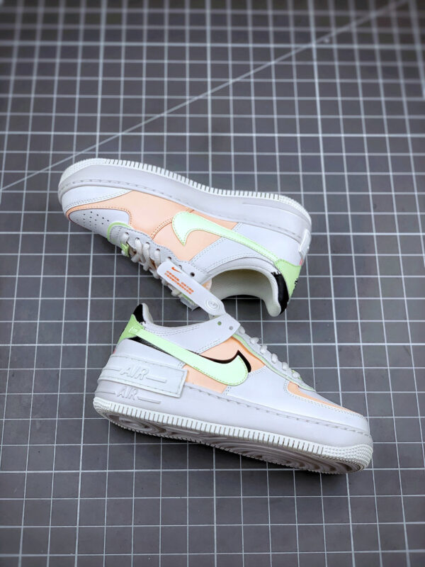 Nike Air Force 1 Shadow White Barely Volt Crimson Tint For Sale