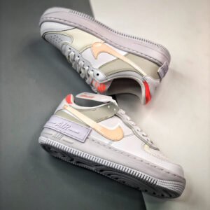 Nike Air Force 1 Shadow White Bright Mango DH3896-100 For Sale