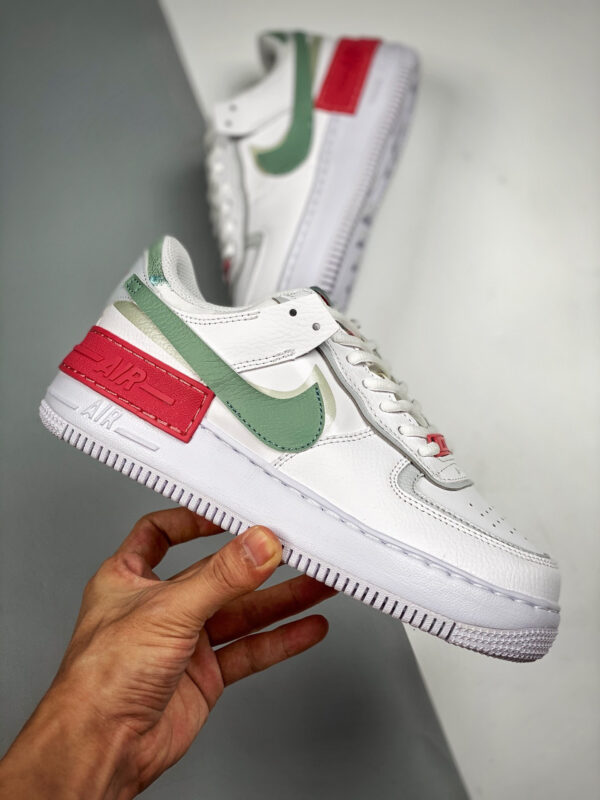 Nike Air Force 1 Shadow White Jade Smoke CI0919-112 For Sale