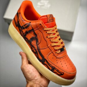 Nike Air Force 1 Skeleton Brilliant Orange CU8067-800 For Sale