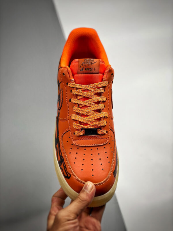 Nike Air Force 1 Skeleton Brilliant Orange CU8067-800 For Sale