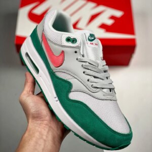 Nike Air Max 1 Watermelon White Sunset Pulse-Kinetic Green For Sale