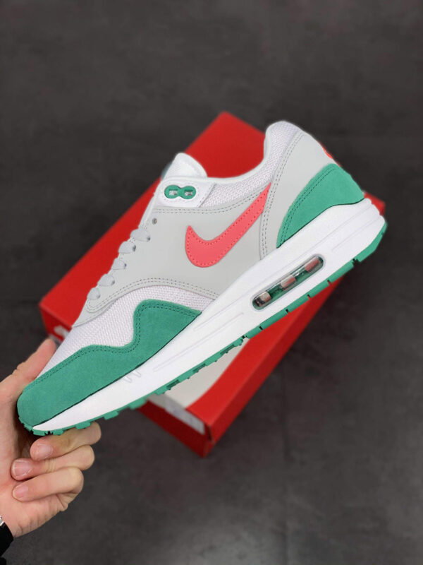 Nike Air Max 1 Watermelon White Sunset Pulse-Kinetic Green For Sale