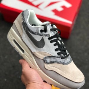 Nike Air Max 1 Inside Out Light Grey Beige-White On Sale