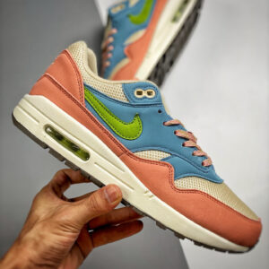 Nike Air Max 1 Light Madder Root Vivid Green-Rattan DV3196-800 For Sale