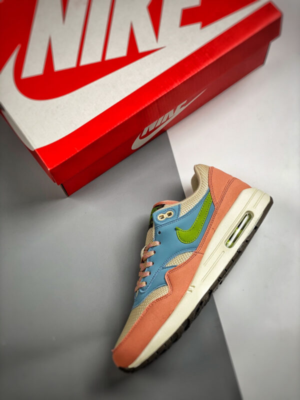 Nike Air Max 1 Light Madder Root Vivid Green-Rattan DV3196-800 For Sale