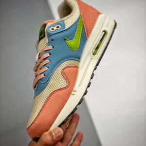 Nike Air Max 1 Light Madder Root Vivid Green-Rattan DV3196-800 For Sale