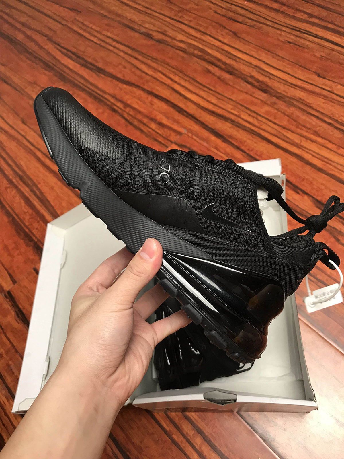 Nike Air Max 270 Triple Black For Sale