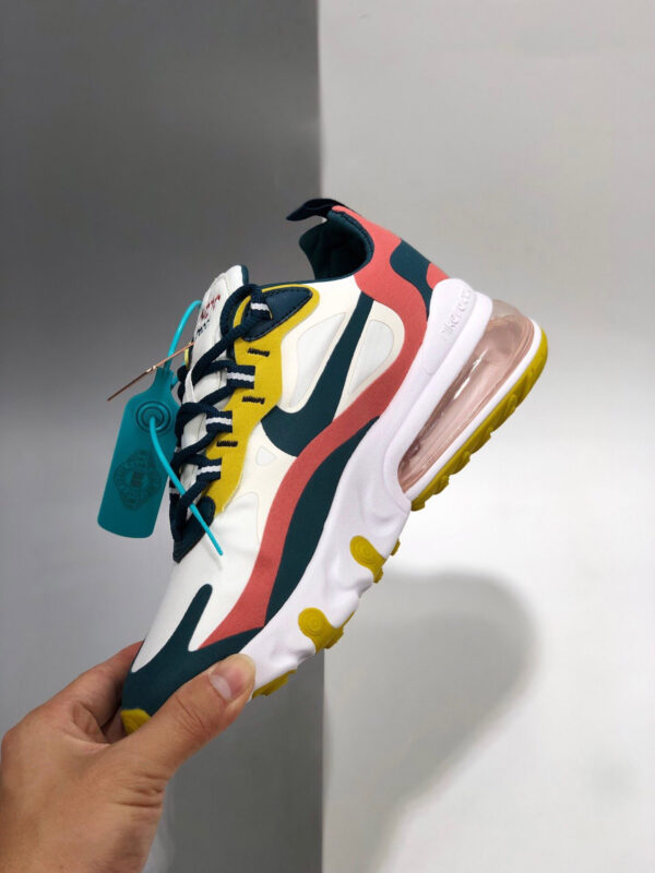 Nike Air Max 270 React Midnight Turquoise CT1264-103 For Sale