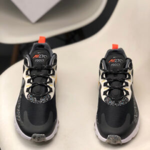 Nike Air Max 270 React Black Silver For Sale