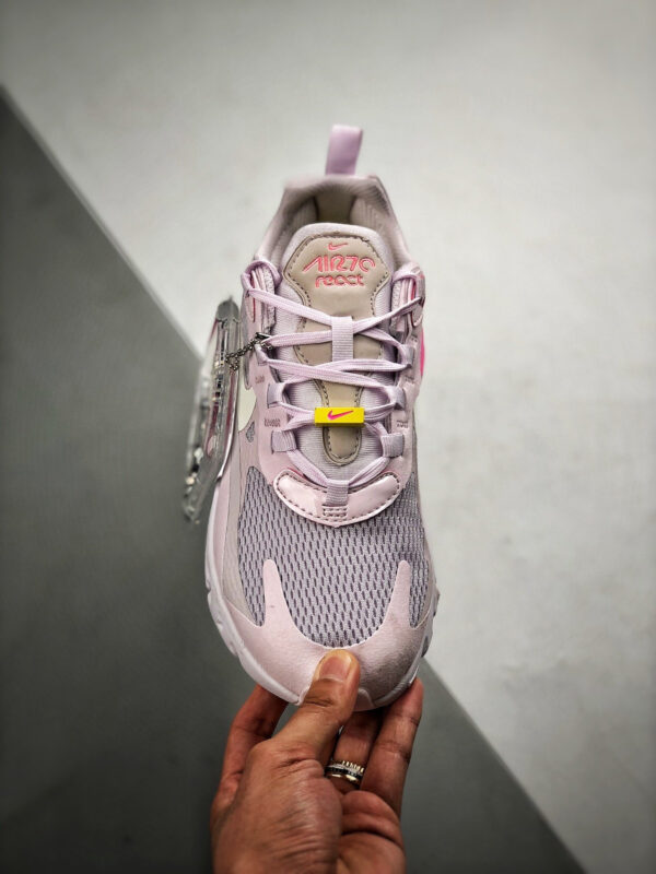 Nike Air Max 270 React Light Violet Digital Pink CZ0374-500 For Sale