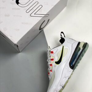 Nike Air Max 270 React White Crimson For Sale